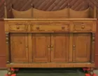 Ca. 1830 Cherry Empire Sideboard
