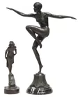 Art Nouveau- and Art Deco-style Bronzes