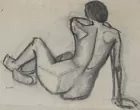 Charcoal Drawing sgd. A. (Andre) Lhote