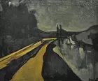Lg. Painting sgd. (Maurice de) Vlaminck