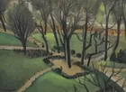 LE PARC Oil Pntg. sgd. A. (Albert) Marquet