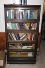 Nice Wood Barrister 5 Section Stack Bookcase