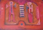 Mixed Media Artwork sgd. (Rufino) Tamayo