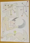 Watercolor/Drawing sgd. Victor Brauning,1967