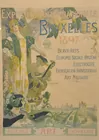 1897 Art Nouveau Brussels Exposition Poster