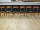 Set of Six (6) Danish Modern Dining Chairs