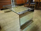 Heavy Glass Chrome Coffee Table