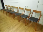 Set (7) Falster, Denmark, Dining Chairs