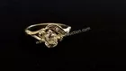 Lot# 74 - 18k Gold & Old Diamonds Ring
