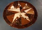 Lot# 50a - Cow Hide Texas Star Design 
