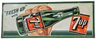 1952 12x30 in. 7-UP Sign