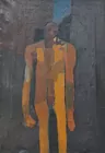 Painting Titled Kouros, sgd. K. (Keith) Vaughn