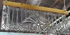 Antq. Clear Bevelled Glass Window 