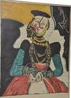 Watercolor sgd. Picasso