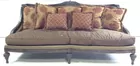 Finely Carved Tuscan Style Sofa