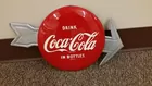 1950's NOS 12 Coca Cola Button w/ Arrow