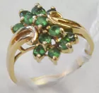 14KT Emerald Ring