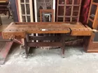 Antq. Swedish Cabinetmaker's Workbench