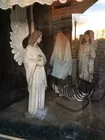 antique plaster alter angels