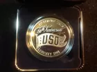 #4 1991 USO silver proof