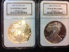 #6 (2) Pr-69 Silver Eagles