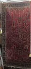 Red & Blue Sarouk Oriental Rug