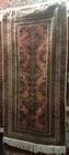 Brown & Beige Oriental Rug, silk-like