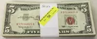 50 Vintage $5 Bills