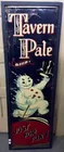 Long Metal Vintage Beer Sign