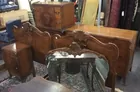 Antq. French-carved Bedroom Set