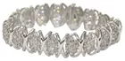 10K White Gold Bracelet w/11 Cttw. Diamonds