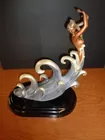 Erte' sculpture The Wave