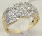14K Gold Ring w/1 Cttw. Diamonds