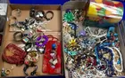 2 Boxes of Assorted Costume Jewelry