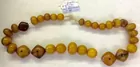 Lg. Bead African Amber Necklace