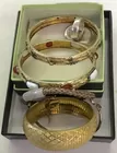 Sterling Bangle Bracelets, some w/Stones