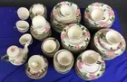 157-pc. Set of Franciscan Desert Rose China