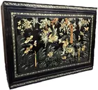 Lg. Mother-of-Pearl Inlay Oriental Cabinet