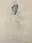 Silkscreen? of Woman Sgd. Picasso