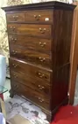 Marshall Field's Antq. Mahog. Chest on Chest