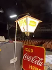 Rotating lantern sign