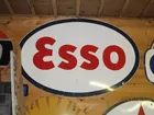 1950's ESSO porc. sign