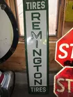 Pressed Metal Tire Sign