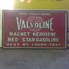 Early Valvoline Gas Sign