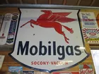 Large old Mobilgas Sign