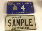 Maine Plates