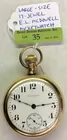 Lg. 17-jewel E.L. McDowell Pocketwatch