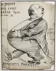 Thomas Nast Political Drawing