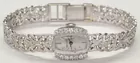 14K White Gold & Diamond MERANO '60s Watch