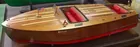 3 ft. Wide Hand-crafted Model Boat w/Stand